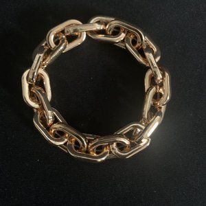 Gold Plated Bold Chain Link Bracelet free gift with purchase